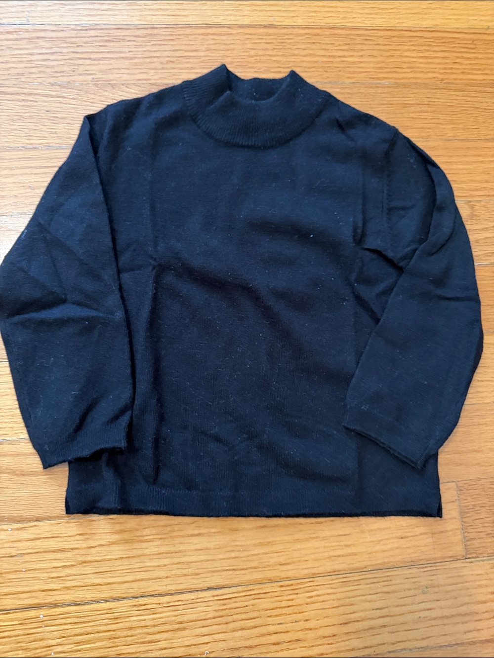 Zara KIDS 1 1/2 years Black Turtleneck Sweater